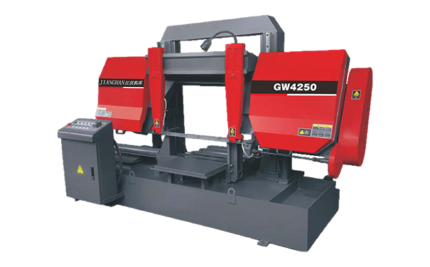 梅县GW4250双柱龙门卧式带锯床