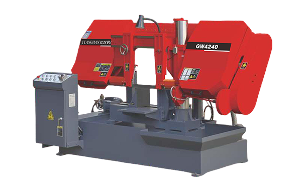 梅县GW4240双柱卧式带锯床
